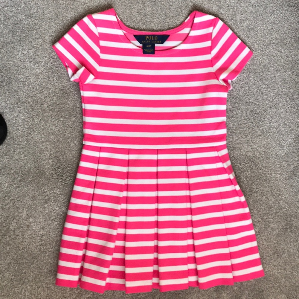 Polo little girls size 4/4T dress